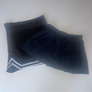 2 cheer skorts
